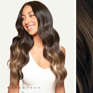 Luxy Hair 20” Mocha Bronde Balayage Clip-Ins NEW